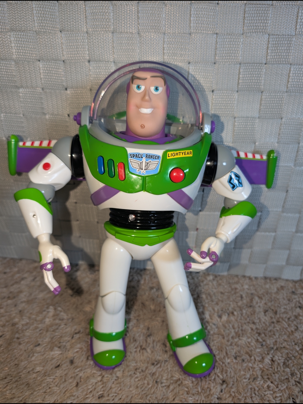 Disney Buzz Lightyear 12" Deluxe Electronic Talking Figure - Toy Story